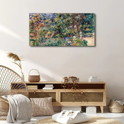 Summer Afternoon in the Park Canvas wall art