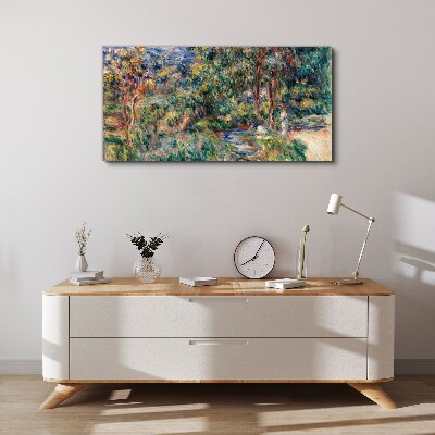 Summer Afternoon in the Park Canvas wall art