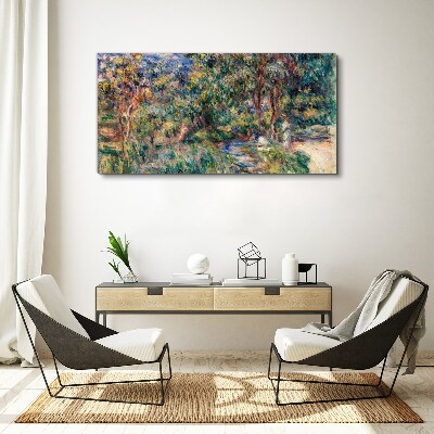 Summer Afternoon in the Park Canvas wall art