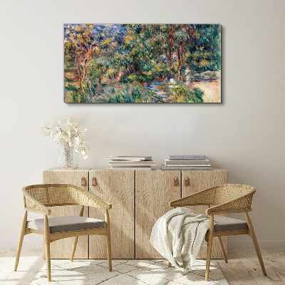Summer Afternoon in the Park Canvas wall art