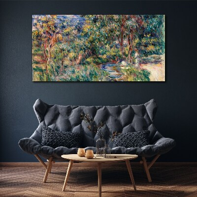 Summer Afternoon in the Park Canvas wall art