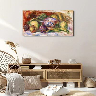 Still life with fruit Print on canvas
