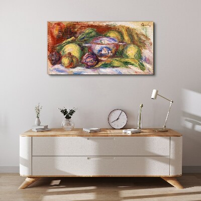Still life with fruit Print on canvas