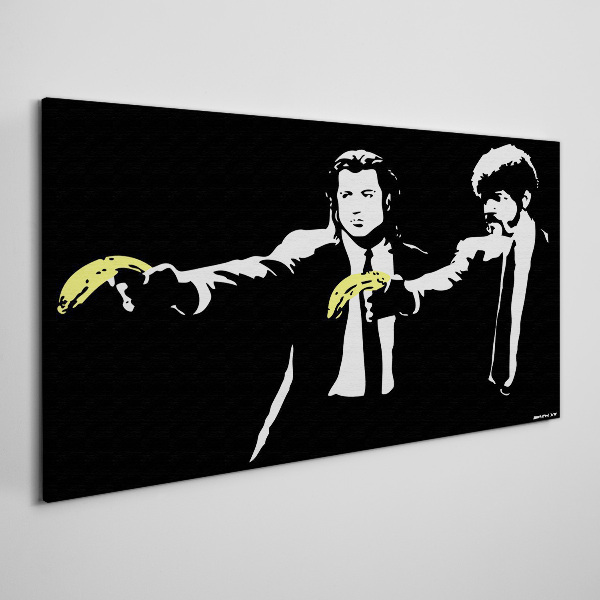 Pop art bananas Canvas wall art