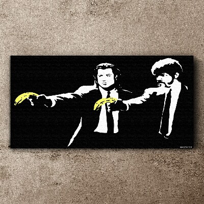 Pop art bananas Canvas wall art