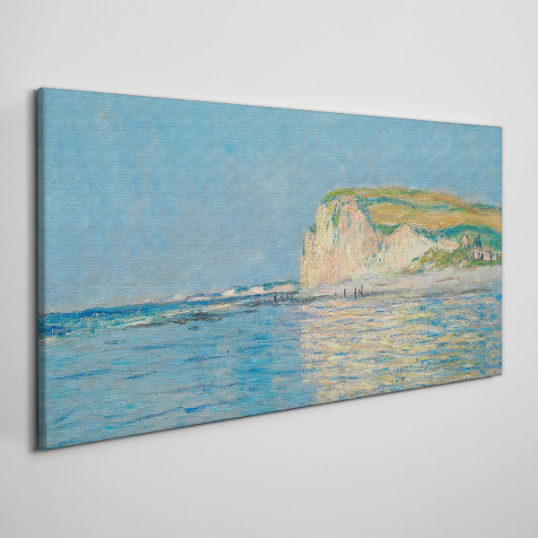 Seaside cliffs in daylight Canvas wall art