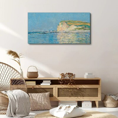 Seaside cliffs in daylight Canvas wall art