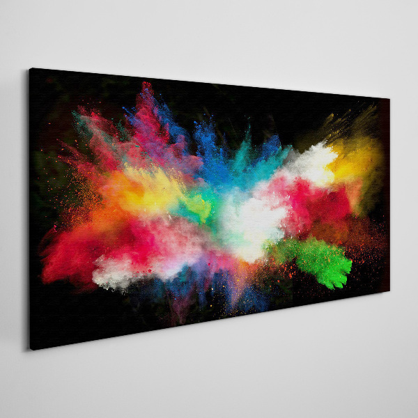 Expression of Colors in Motion Canvas wall art