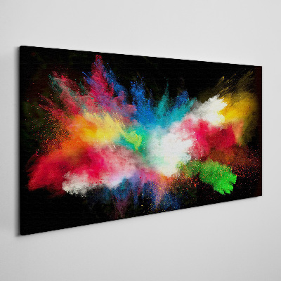 Expression of Colors in Motion Canvas wall art