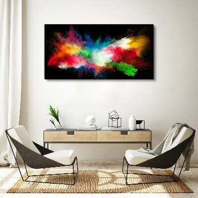 Expression of Colors in Motion Canvas wall art