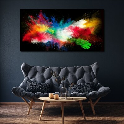 Expression of Colors in Motion Canvas wall art