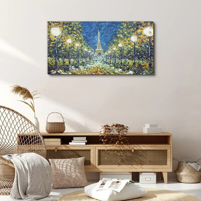 Evening in Paris Print on canvas