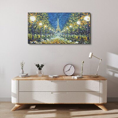 Evening in Paris Print on canvas