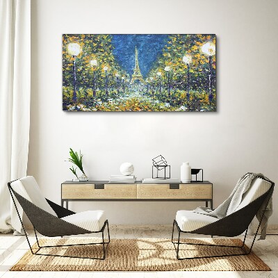 Evening in Paris Print on canvas