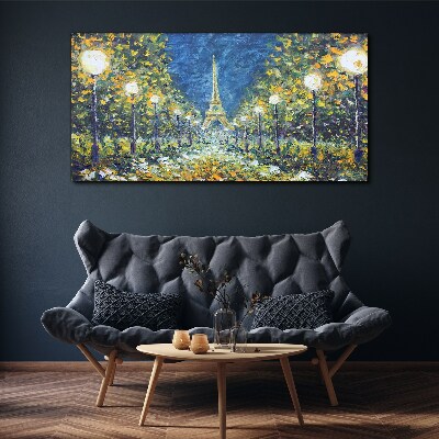 Evening in Paris Print on canvas