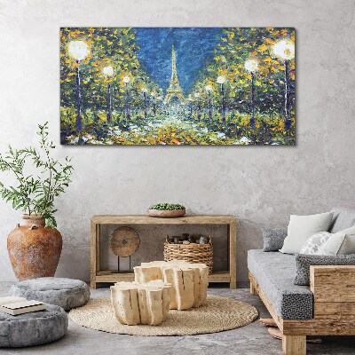 Evening in Paris Print on canvas