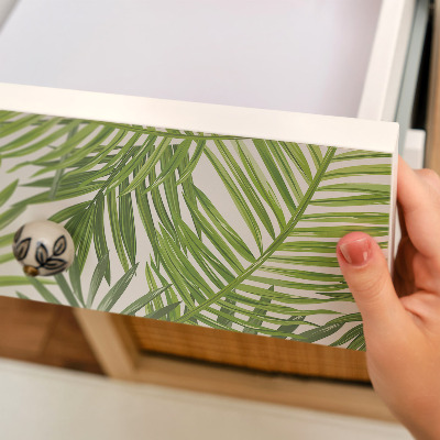 Furniture vinyl wrap Tropical leaves