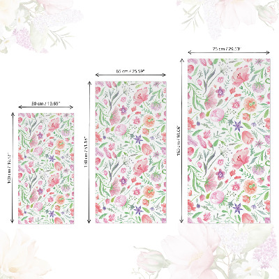 Furniture vinyl Pastel flora