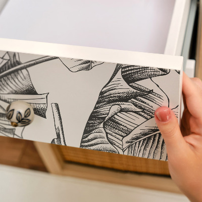 Furniture decal Banana leaves