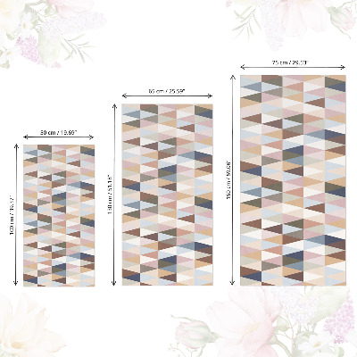 Furniture vinyl Pastel geometry