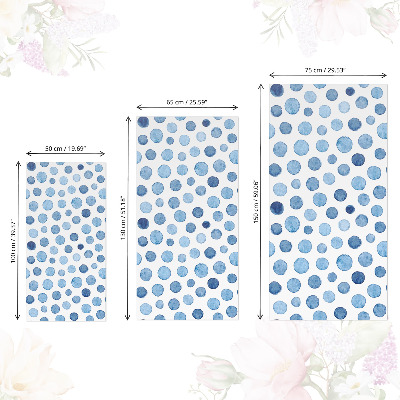 Furniture vinyl Blue dots