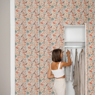 Furniture vinyl Floral patterns