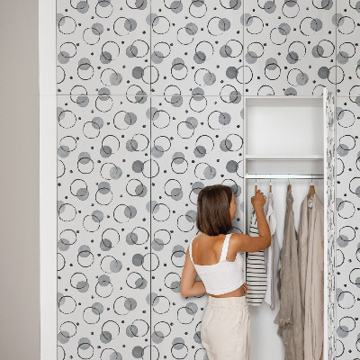 Furniture vinyl Creative circles