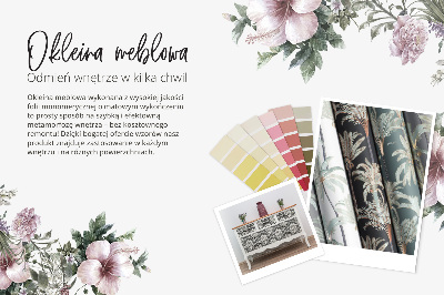Furniture decal Botanical leaves