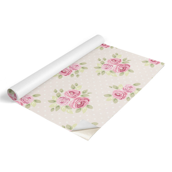 Furniture vinyl Floral pattern