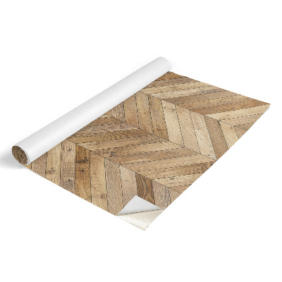 Cabinet sticker Rustic herringbone