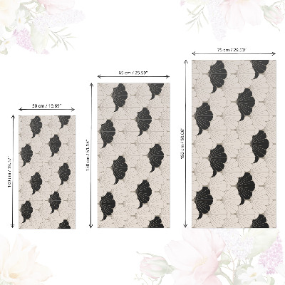 Cabinet sticker Floral patterns