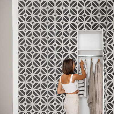 Furniture vinyl Black and white pattern