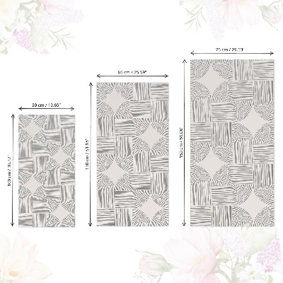 Furniture decal Modern geometry