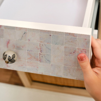Cabinet sticker Pastel mosaic