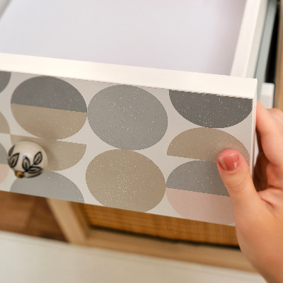 Furniture vinyl Geometric pastels