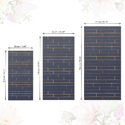 Furniture decal Thin brick