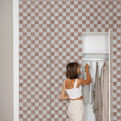 Furniture vinyl Marble grid