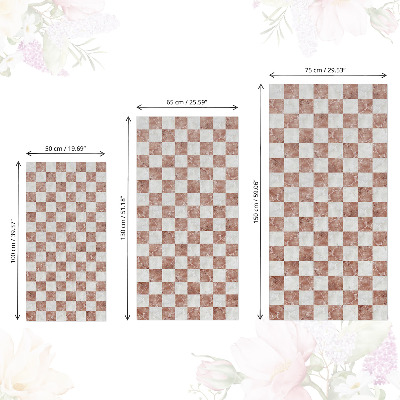 Furniture vinyl Marble grid