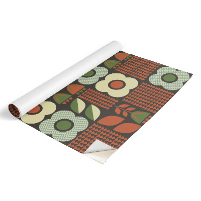 Cabinet sticker Flowers folklore