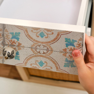Furniture vinyl Ethnic tiles