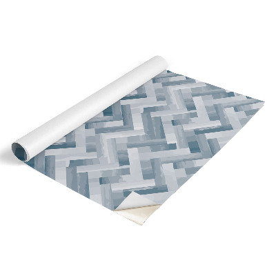 Furniture vinyl Gray herringbone