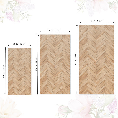 Furniture vinyl Wooden herringbone