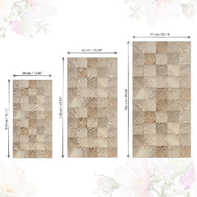 Furniture vinyl Wooden patterns