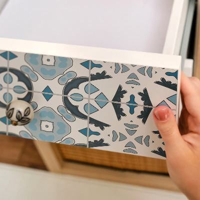 Cabinet sticker Geometric elegance