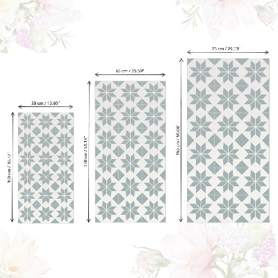 Furniture vinyl wrap Geometric elegance