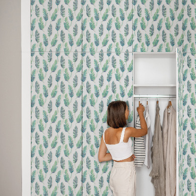 Cabinet sticker Tropical leaves