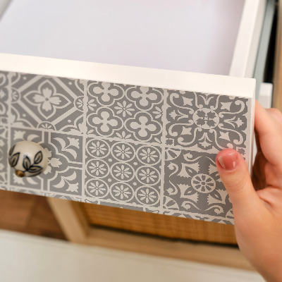 Furniture vinyl wrap Classic tiles