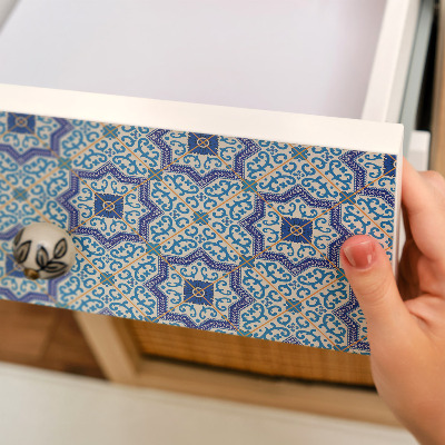Furniture decal Geometric pattern