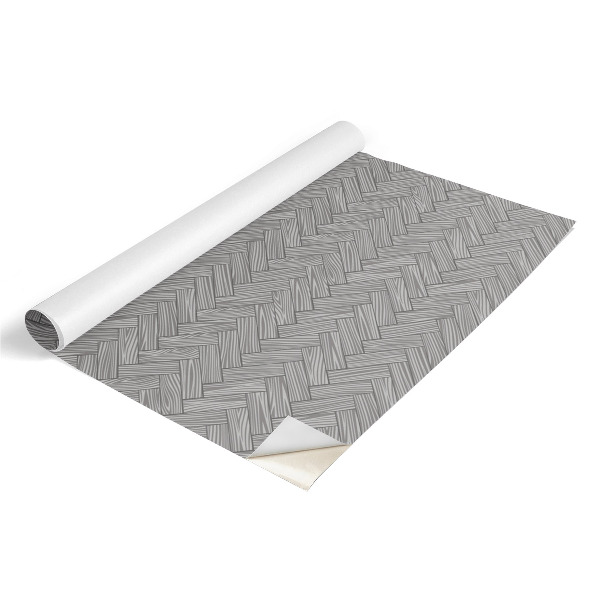 Furniture vinyl wrap Gray braid