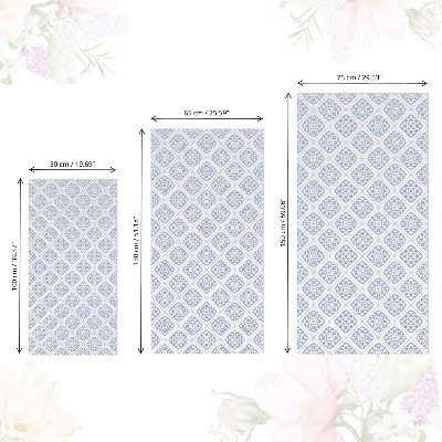 Furniture vinyl Tiled pattern